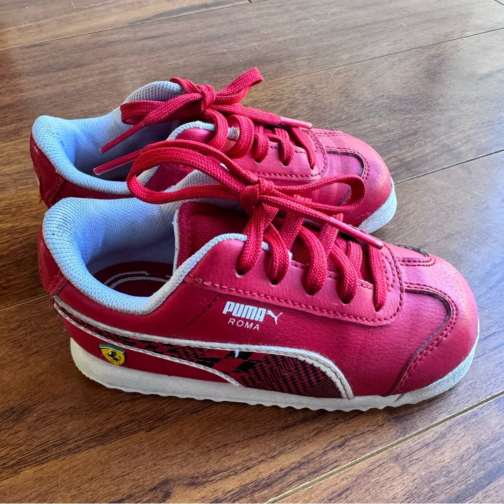 Puma Ferrari F1 Red Toddler Shoes